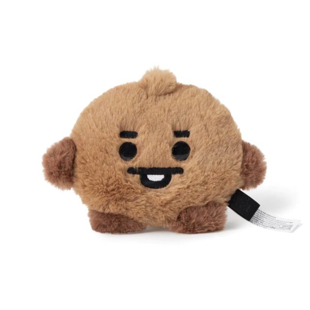 BT21 Shooky Baby Flat Fur Standing Doll